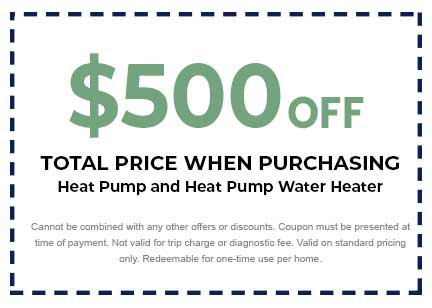 Discount for Combined Project - Heat Pump and Water Heater