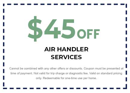 Discount for Air Handler Services